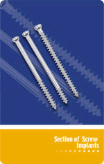 Section of Screw Implants